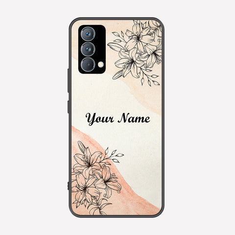 Realme GT Master Cover - Personalized Name Series - Premium Printed Metal soft Bumper shock Proof Case
