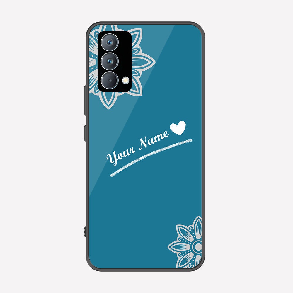 Realme GT Master Cover - Personalized Name Series - Premium Printed Metal soft Bumper shock Proof Case
