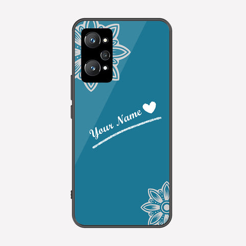 Realme GT Neo 2 Cover - Personalized Name Series - Premium Printed Metal soft Bumper shock Proof Case