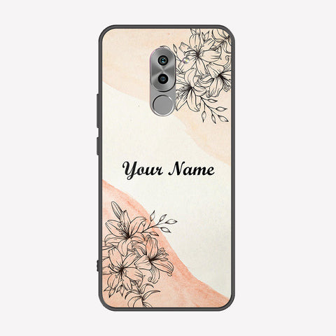 Huawei Honor 6X / Mate 9 Lite Cover - Personalized Name Series - Premium Printed Metal soft Bumper shock Proof Case