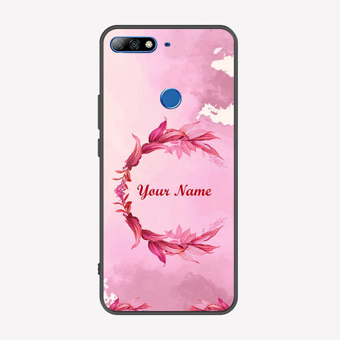 Huawei Honor 7C Cover - Personalized Name Series - Premium Printed Metal soft Bumper shock Proof Case