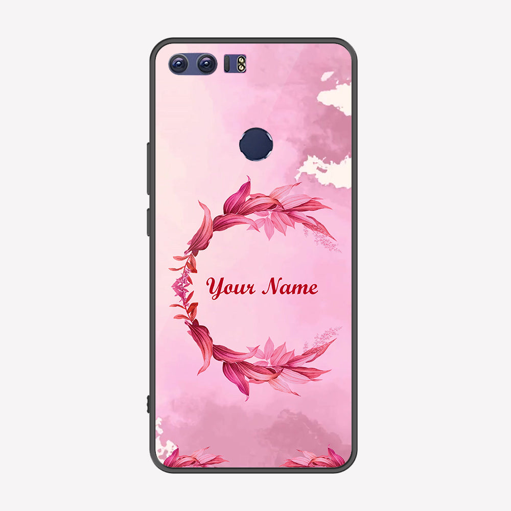 Huawei Honor 8 Cover - Personalized Name Series - Premium Printed Metal soft Bumper shock Proof Case