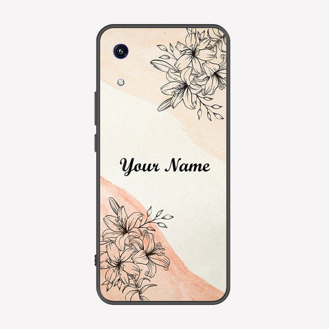 Huawei Honor 8A Cover - Personalized Name Series - Premium Printed Metal soft Bumper shock Proof Case