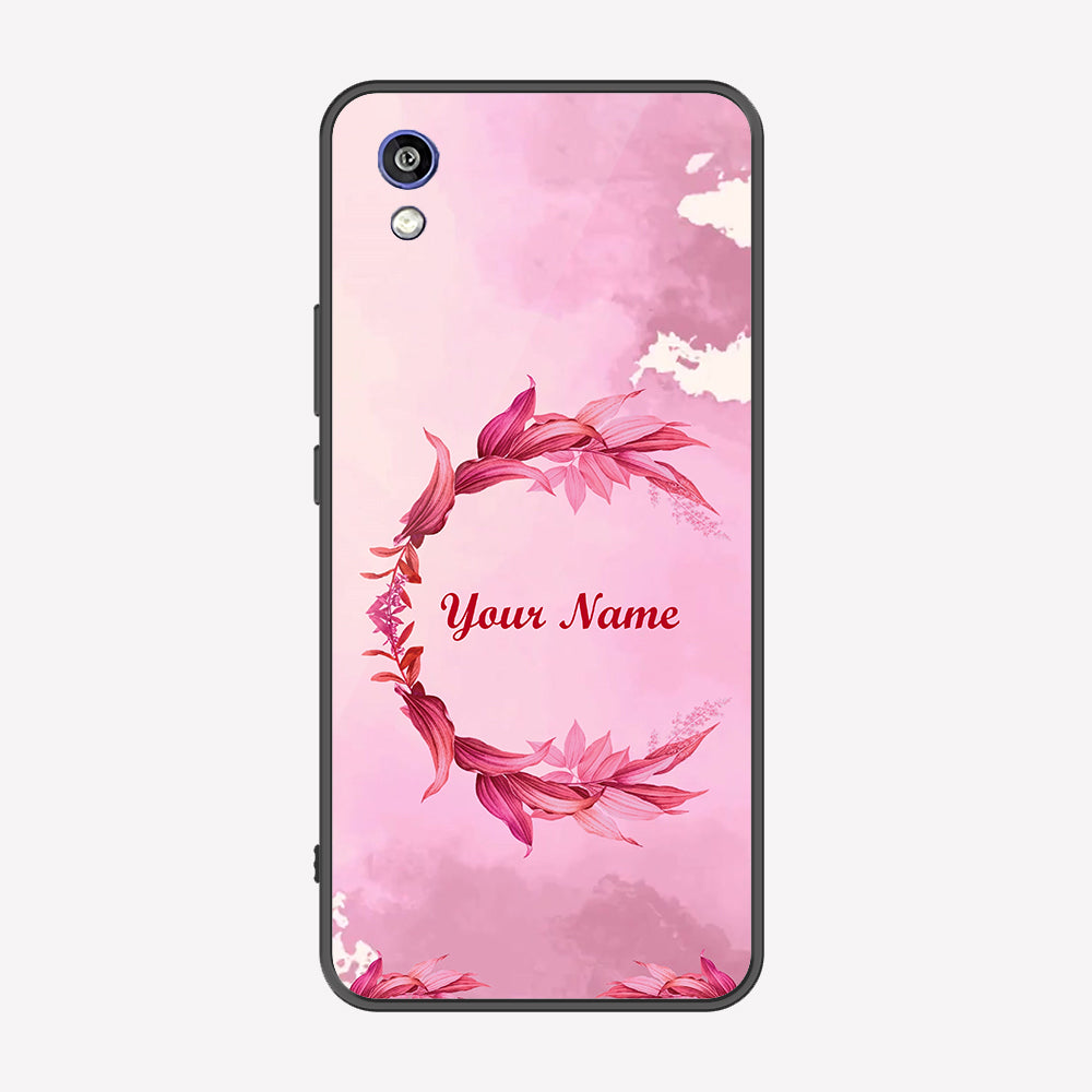 Honor 8S 2020 Cover - Personalized Name Series - Premium Printed Metal soft Bumper shock Proof Case