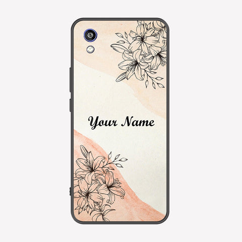 Huawei Y5 2019 Cover - Personalized Name Series - Premium Printed Metal soft Bumper shock Proof Case
