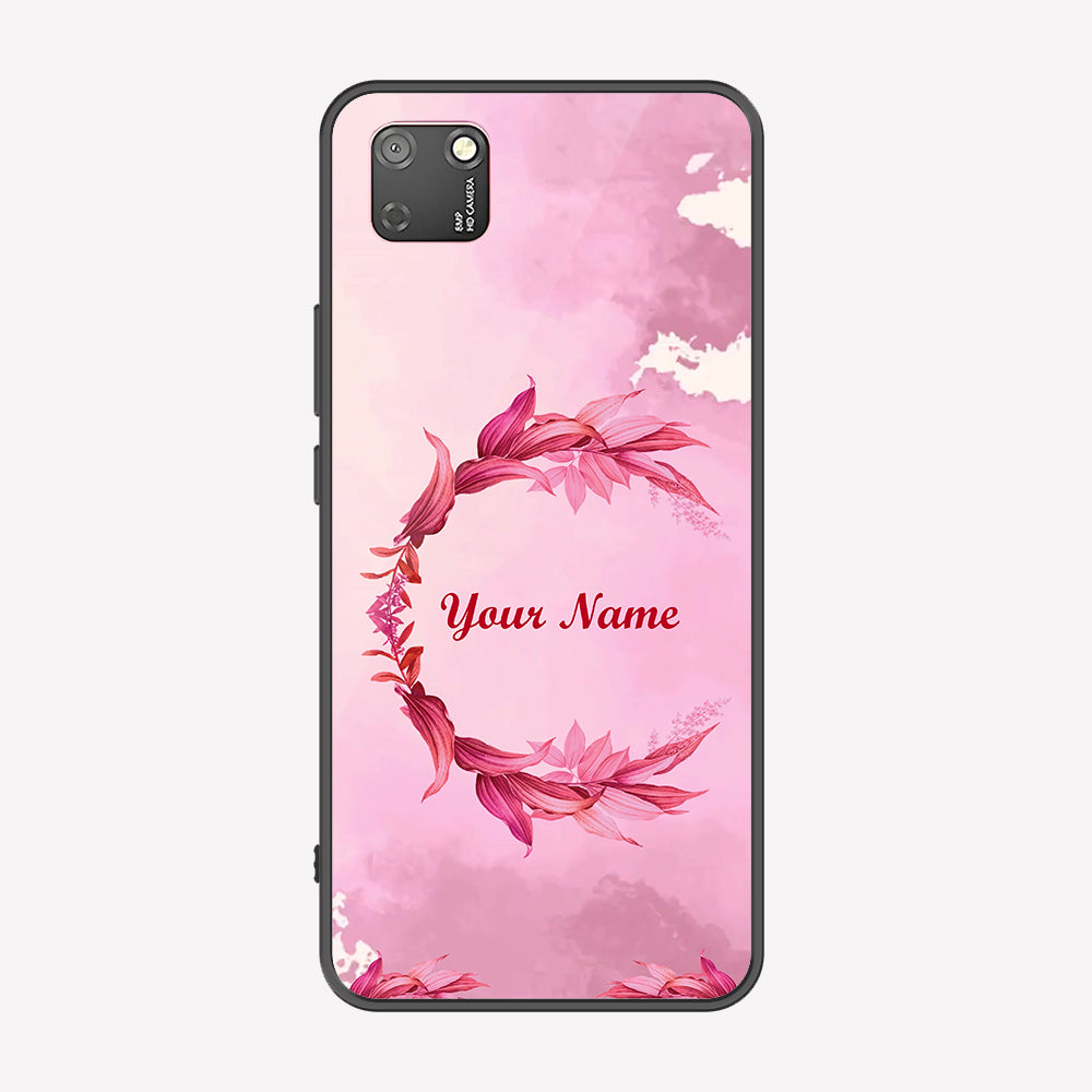 Honor 9S Cover - Personalized Name Series - Premium Printed Metal soft Bumper shock Proof Case