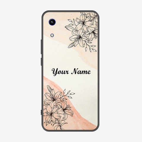 Huawei Honor Play 8A Cover - Personalized Name Series - Premium Printed Metal soft Bumper shock Proof Case