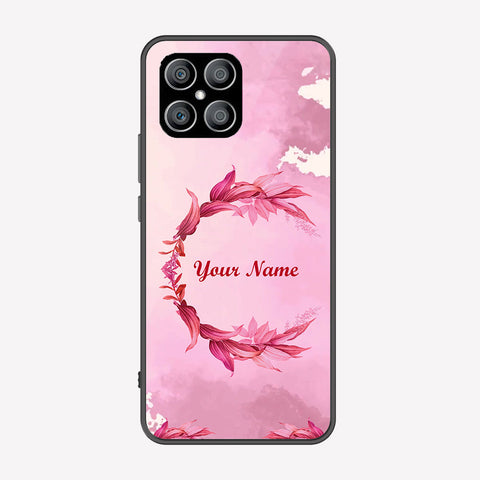 Honor X8 Cover - Personalized Name Series - Premium Printed Metal soft Bumper shock Proof Case