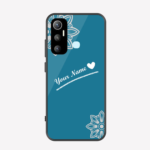 Infinix Hot 11 Cover - Personalized Name Series - Premium Printed Metal soft Bumper shock Proof Case