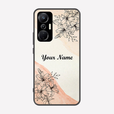 Infinix Hot 20S Cover - Personalized Name Series - Premium Printed Metal soft Bumper shock Proof Case
