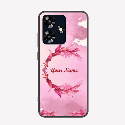 Infinix Hot 30 Cover - Personalized Name Series - Premium Printed Metal soft Bumper shock Proof Case