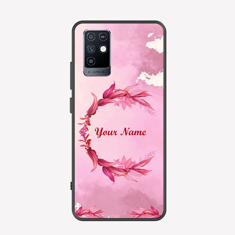Infinix Note 10 Cover - Personalized Name Series - Premium Printed Metal soft Bumper shock Proof Case