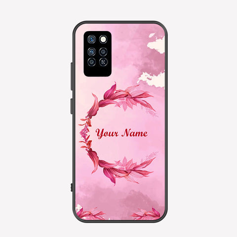 Infinix Note 10 Pro Cover - Personalized Name Series - Premium Printed Metal soft Bumper shock Proof Case