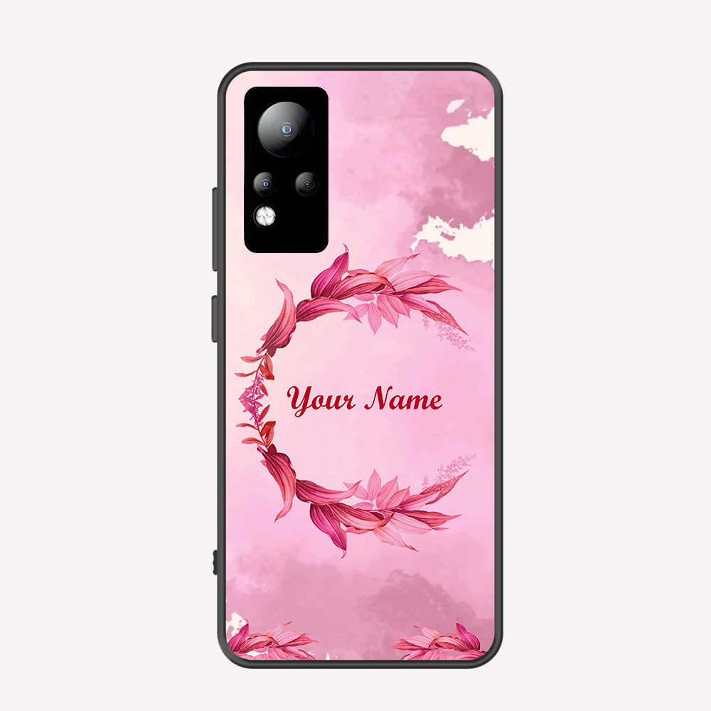 Infinix Note 12 G88 Cover - Personalized Name Series - Premium Printed Metal soft Bumper shock Proof Case