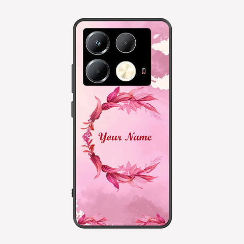 Infinix Note 40 Pro Plus Cover - Personalized Name Series - Premium Printed Metal soft Bumper shock Proof Case