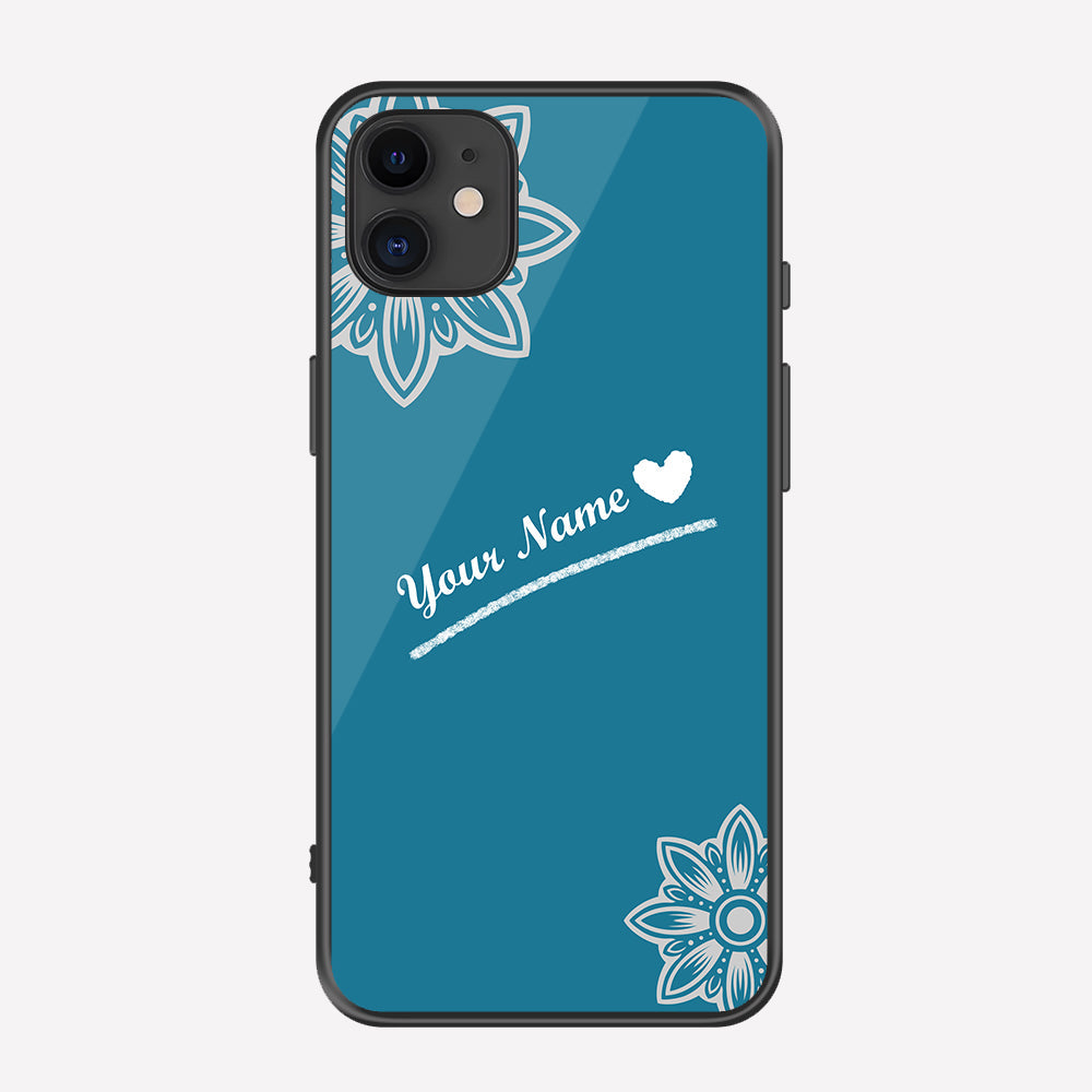 iPhone 11 Cover - Personalized Name Series - Premium Printed Metal soft Bumper shock Proof Case