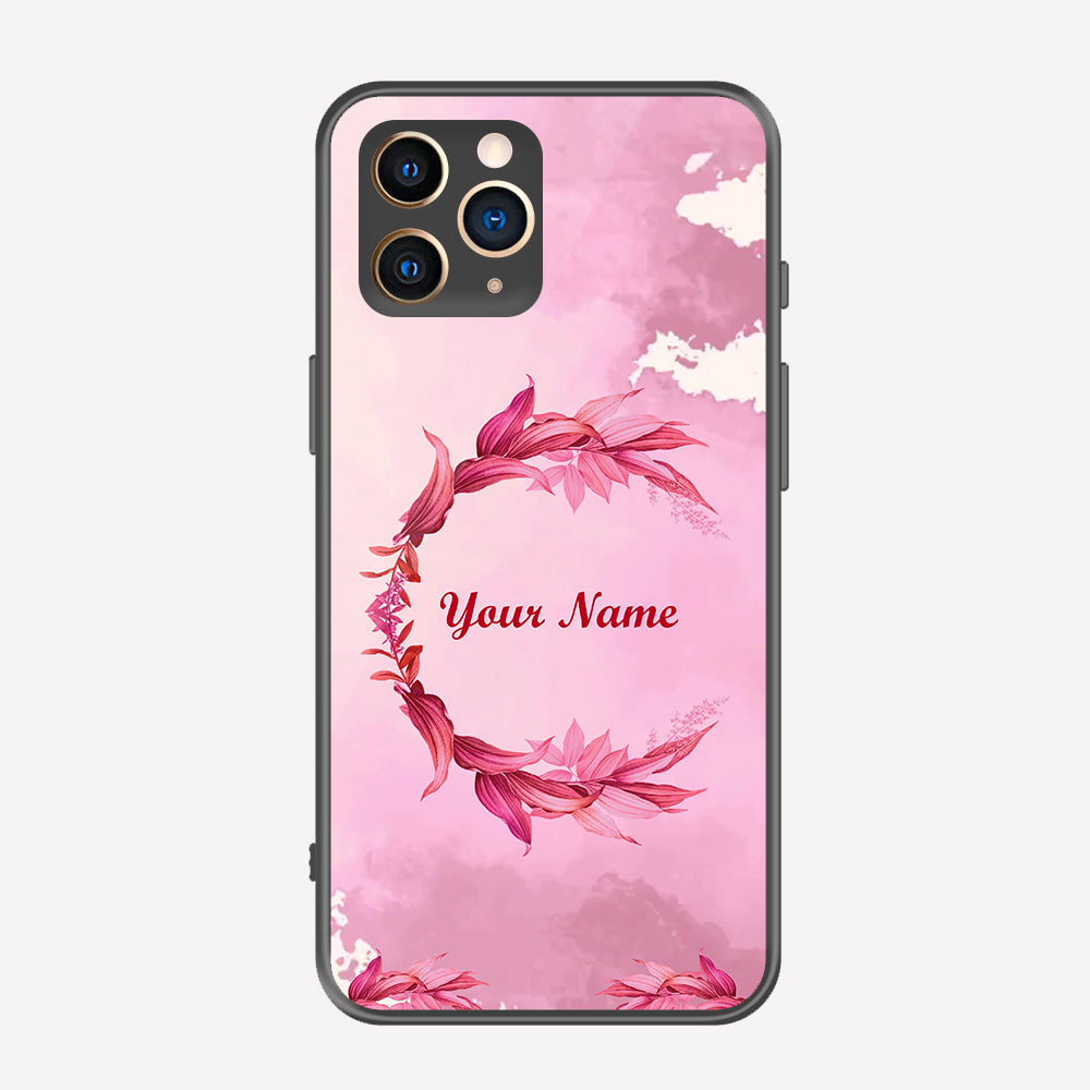 iPhone 11 Pro Cover - Personalized Name Series - Premium Printed Metal soft Bumper shock Proof Case