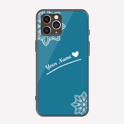 iPhone 11 Pro Cover - Personalized Name Series - Premium Printed Metal soft Bumper shock Proof Case