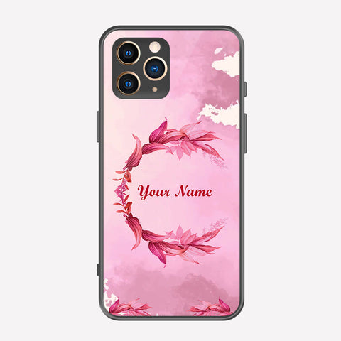 iPhone 11 Pro Max Cover - Personalized Name Series - Premium Printed Metal soft Bumper shock Proof Case