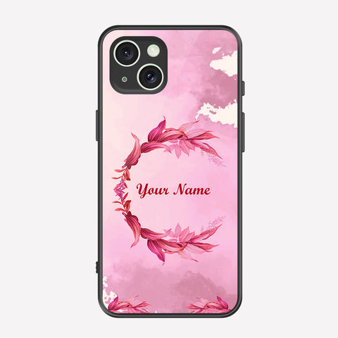 iPhone 14 Plus Cover - Personalized Name Series - Premium Printed Metal soft Bumper shock Proof Case