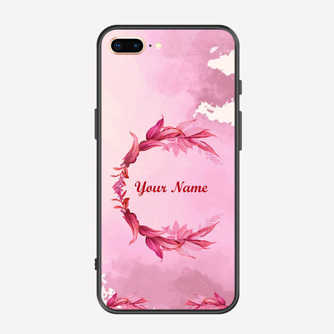 iPhone 8 Plus / 7 Plus Cover - Personalized Name Series - Premium Printed Metal soft Bumper shock Proof Case