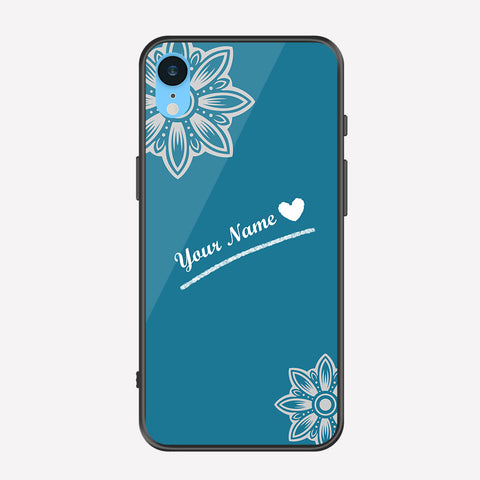 iPhone XR Cover - Personalized Name Series - Premium Printed Metal soft Bumper shock Proof Case