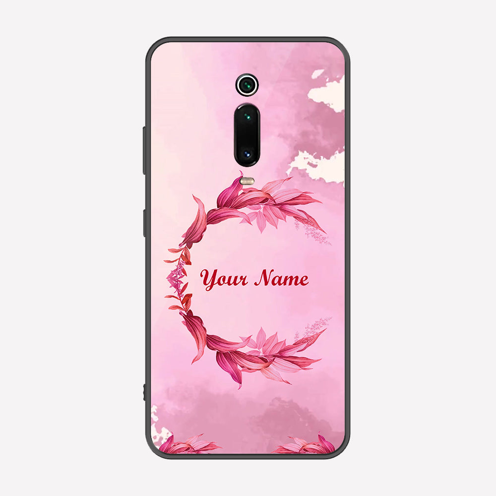 Xiaomi Redmi K20 Cover - Personalized Name Series - Premium Printed Metal soft Bumper shock Proof Case