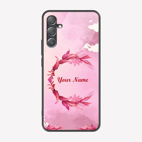 Samsung Galaxy M35 Cover - Personalized Name Series - Premium Printed Metal soft Bumper shock Proof Case