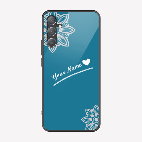 Samsung Galaxy M35 Cover - Personalized Name Series - Premium Printed Metal soft Bumper shock Proof Case