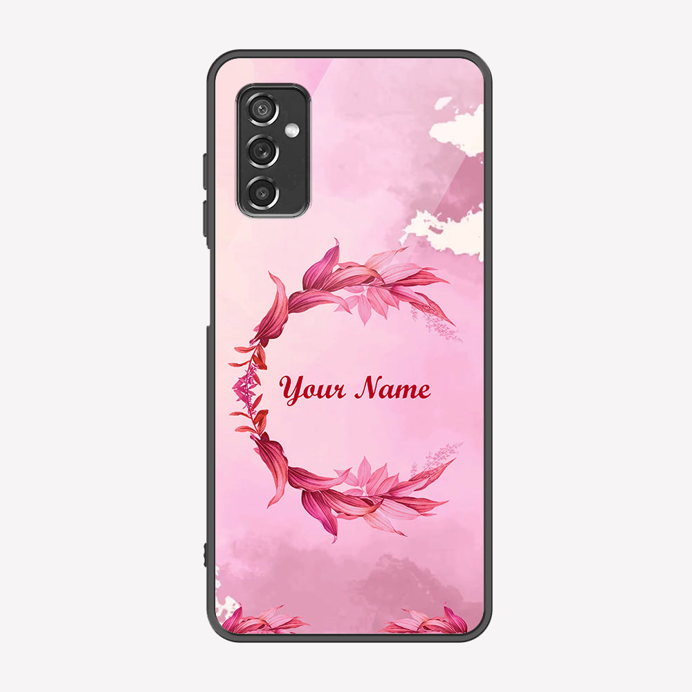 Samsung Galaxy M52 5G Cover - Personalized Name Series - Premium Printed Metal soft Bumper shock Proof Case
