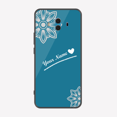 Huawei Mate 10 Cover - Personalized Name Series - Premium Printed Metal soft Bumper shock Proof Case