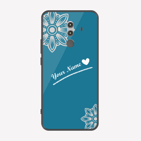 Huawei Mate 10 Pro Cover - Personalized Name Series - Premium Printed Metal soft Bumper shock Proof Case