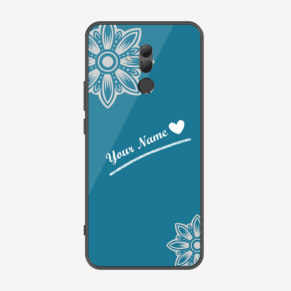 Huawei Mate 20 Lite Cover - Personalized Name Series - Premium Printed Metal soft Bumper shock Proof Case