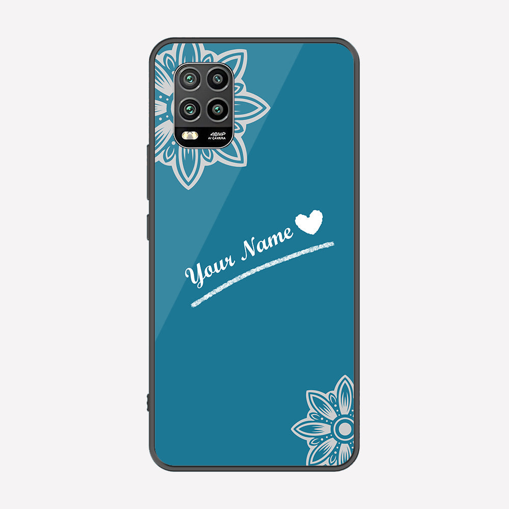 Xiaomi Mi 10 Lite 5G Cover - Personalized Name Series - Premium Printed Metal soft Bumper shock Proof Case