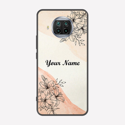 Xiaomi Mi 10i Cover - Personalized Name Series - Premium Printed Metal soft Bumper shock Proof Case