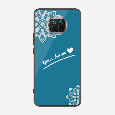 Xiaomi Mi 10i Cover - Personalized Name Series - Premium Printed Metal soft Bumper shock Proof Case