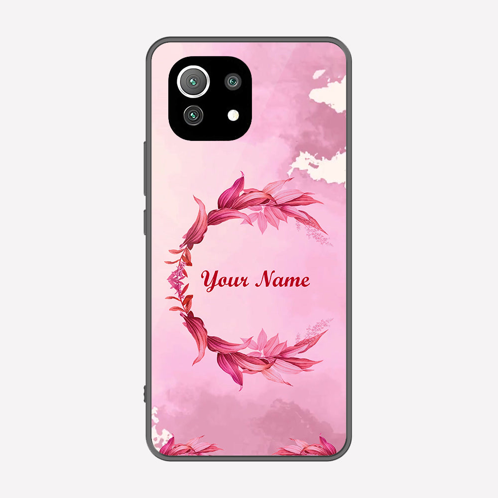 Xiaomi 11 Lite 5G NE Cover - Personalized Name Series - Premium Printed Metal soft Bumper shock Proof Case