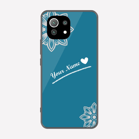 Xiaomi 11 Lite 5G NE Cover - Personalized Name Series - Premium Printed Metal soft Bumper shock Proof Case
