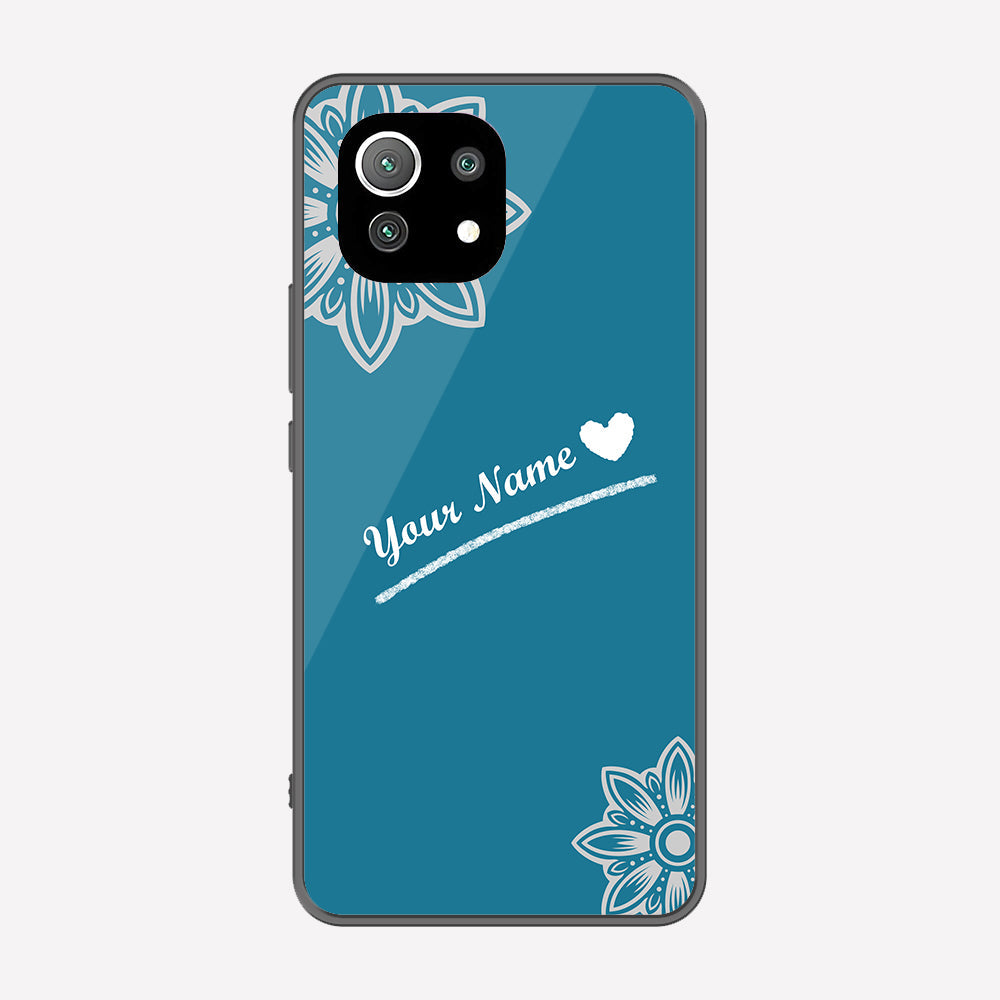 Xiaomi 11 Lite 5G NE Cover - Personalized Name Series - Premium Printed Metal soft Bumper shock Proof Case