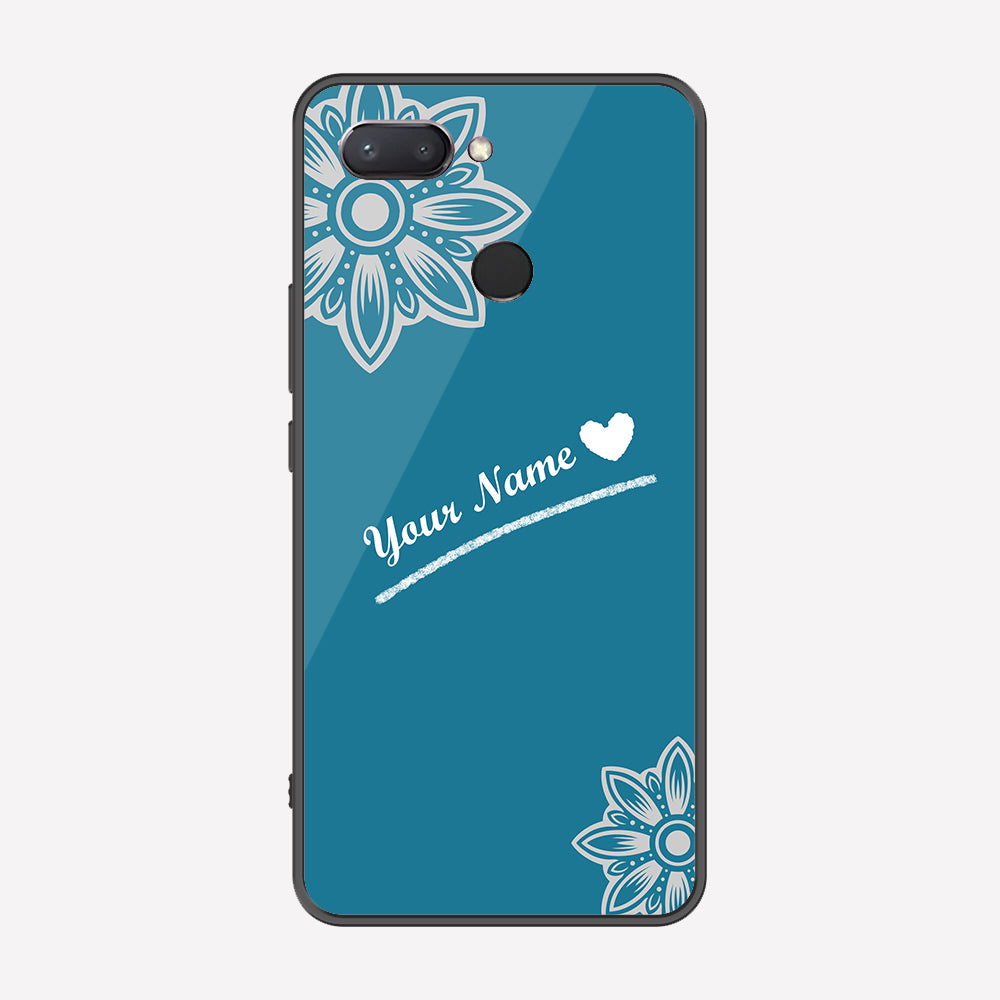 Xiaomi Mi 8 Lite Cover - Personalized Name Series - Premium Printed Metal soft Bumper shock Proof Case