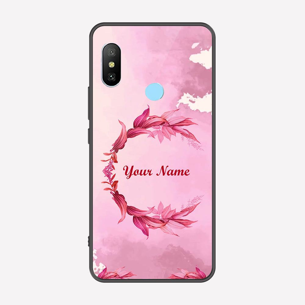 Xiaomi Mi A2 / Mi 6X Cover - Personalized Name Series - Premium Printed Metal soft Bumper shock Proof Case