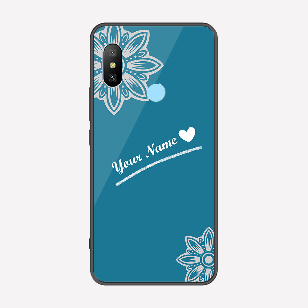 Xiaomi Mi A2 / Mi 6X Cover - Personalized Name Series - Premium Printed Metal soft Bumper shock Proof Case