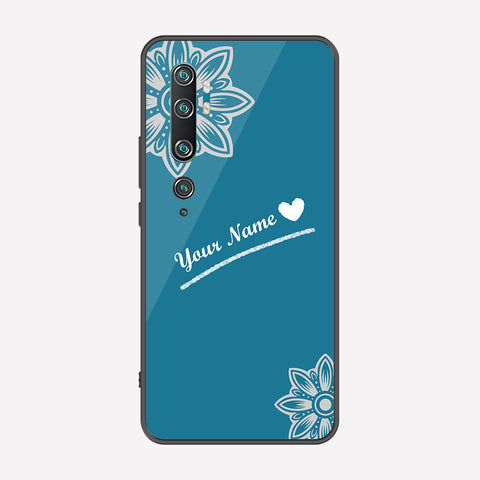 Xiaomi Mi Note 10 Pro Cover - Personalized Name Series - Premium Printed Metal soft Bumper shock Proof Case