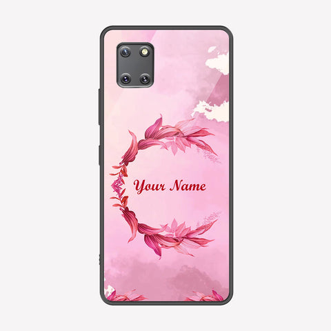 Samsung Galaxy M60S Cover - Personalized Name Series - Premium Printed Metal soft Bumper shock Proof Case