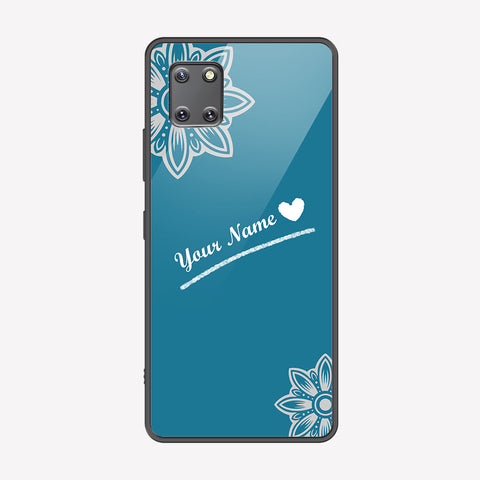 Samsung Galaxy M60S Cover - Personalized Name Series - Premium Printed Metal soft Bumper shock Proof Case