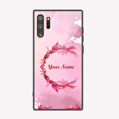 Samsung Galaxy Note 10 Plus Cover - Personalized Name Series - Premium Printed Metal soft Bumper shock Proof Case