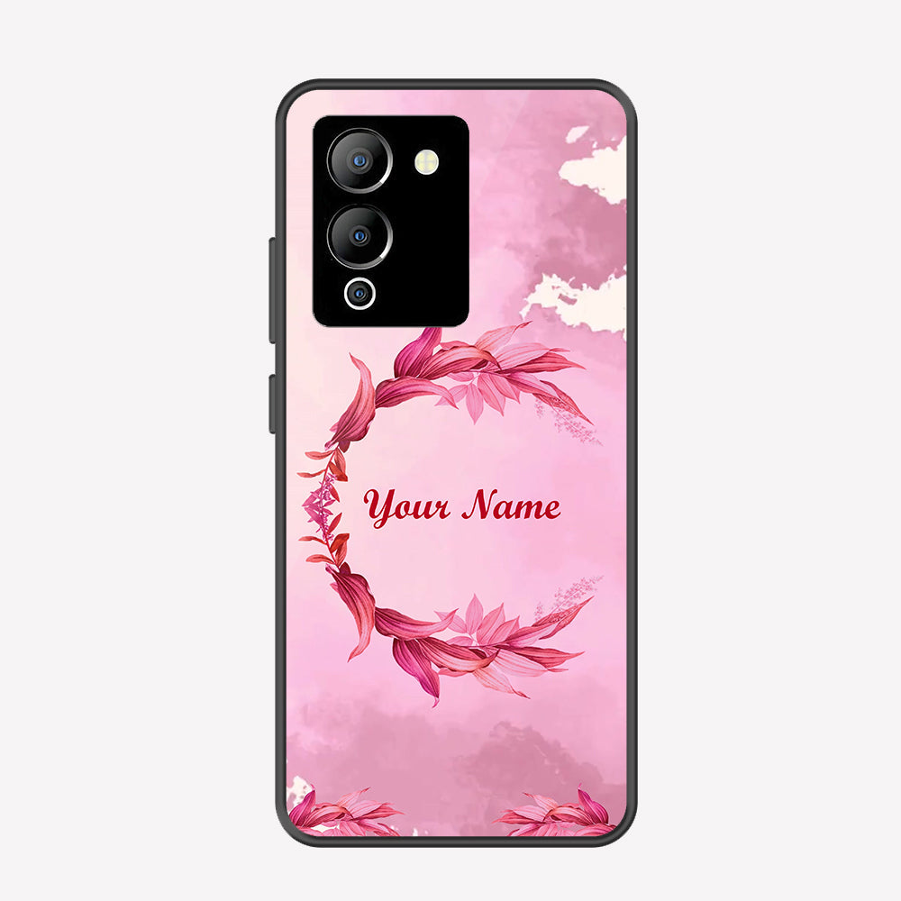 Infinix Note 12 G96 Cover - Personalized Name Series - Premium Printed Metal soft Bumper shock Proof Case