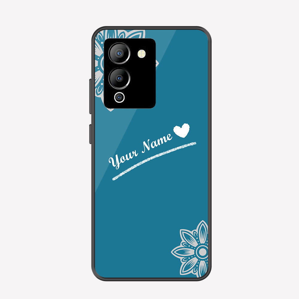 Infinix Note 12 G96 Cover - Personalized Name Series - Premium Printed Metal soft Bumper shock Proof Case