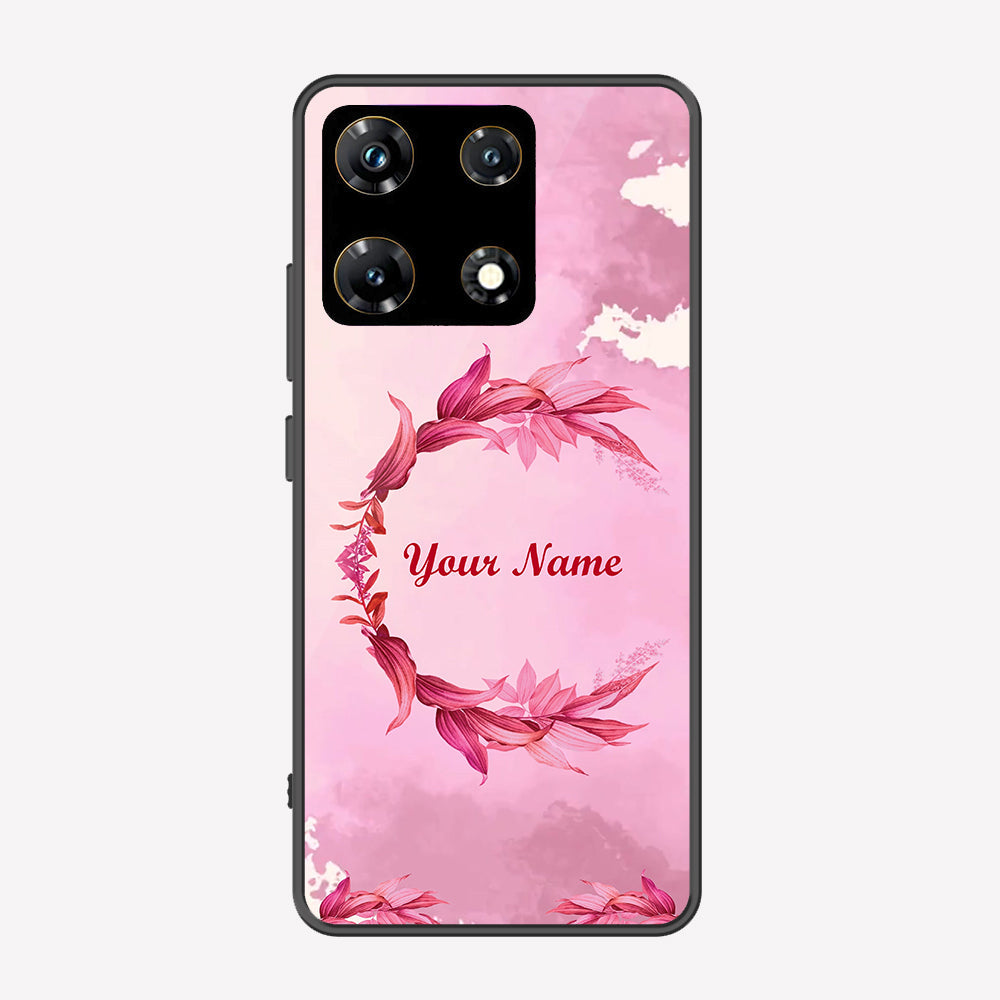Infinix Note 30 Pro Cover - Personalized Name Series - Premium Printed Metal soft Bumper shock Proof Case