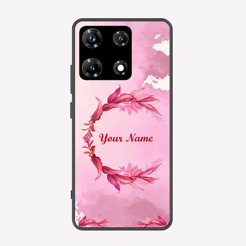 Infinix Note 30 Pro Cover - Personalized Name Series - Premium Printed Metal soft Bumper shock Proof Case